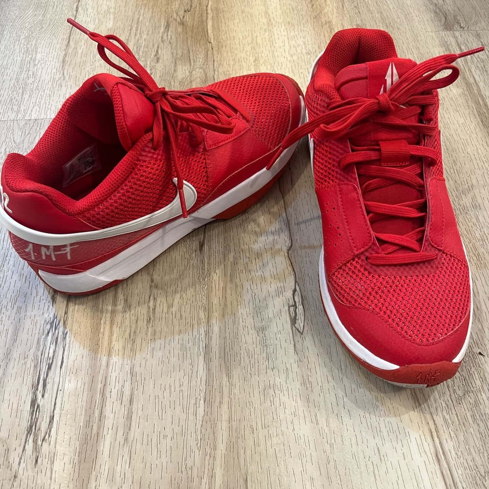 Red Ja Morant Nike Basketball Shoes